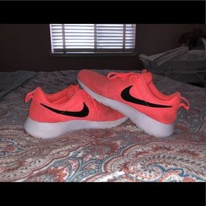 Bright orange/pink roshes